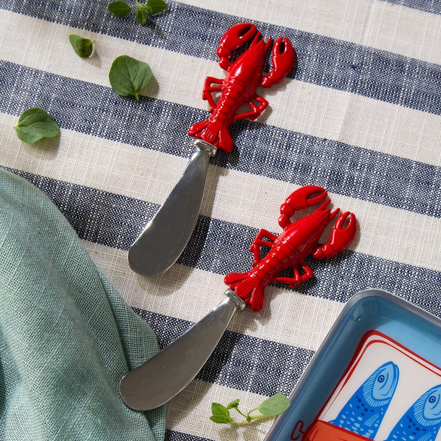 Lobster Tales Set of 2 Spreaders on Gift Card