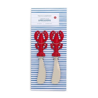Lobster Tales Set of 2 Spreaders on Gift Card