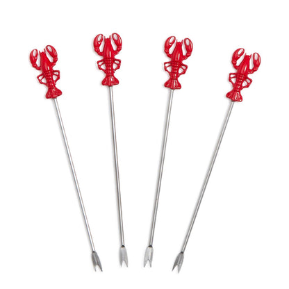 Lobster Tales Set of 4 Skewers in Gift Box