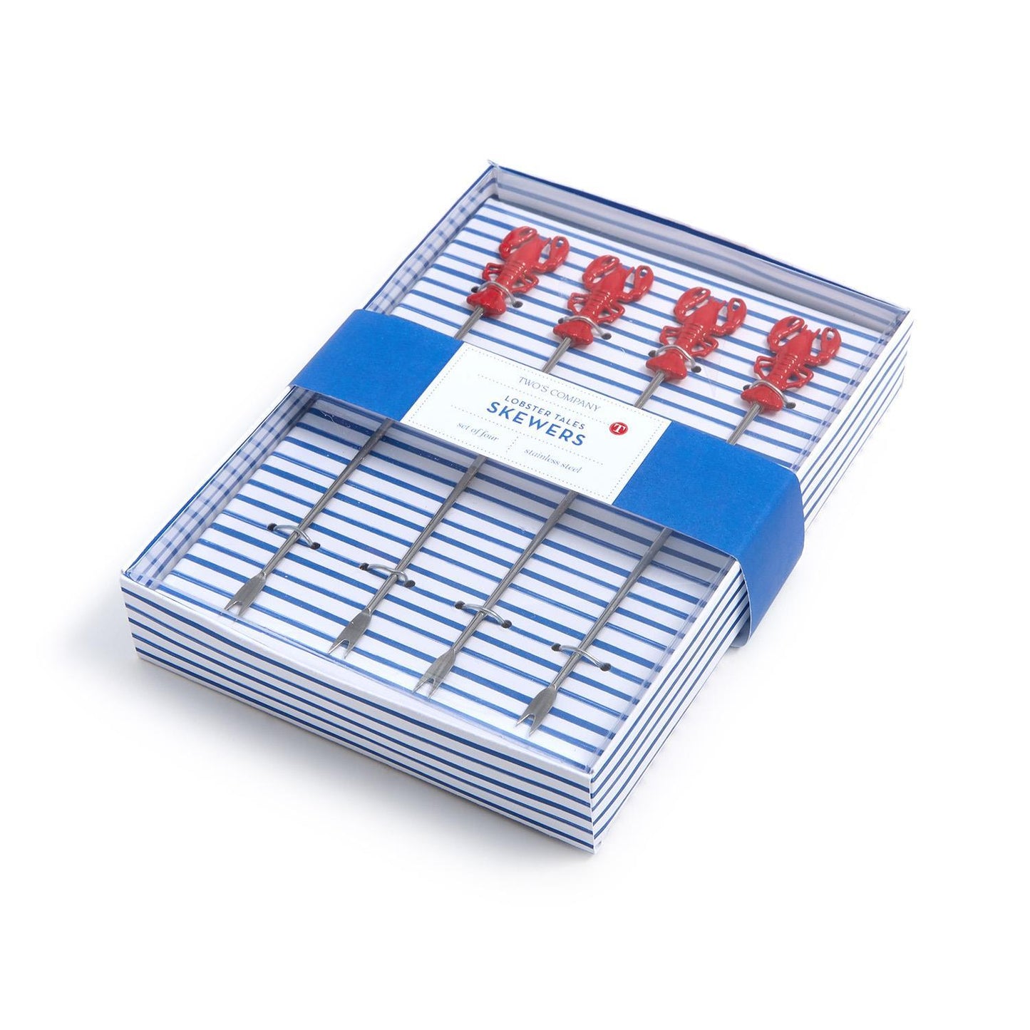 Lobster Tales Set of 4 Skewers in Gift Box