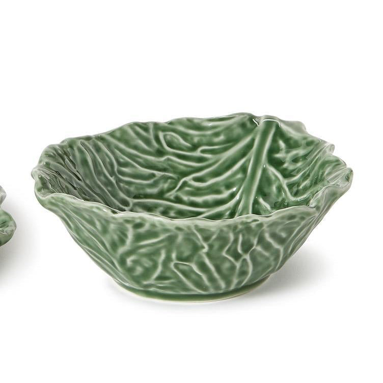 Cruciferous Leaf Textured Tidbit Bowl