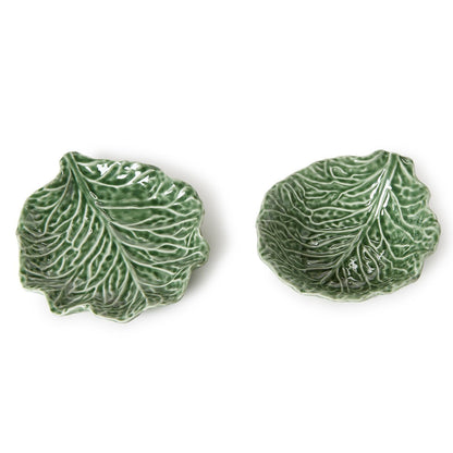 Cruciferous Leaf Textured Tidbit Plate