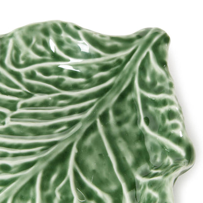 Cruciferous Leaf Textured Tidbit Plate