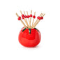 Tomato with 20 Red Ball Cocktail Picks in Gift Box