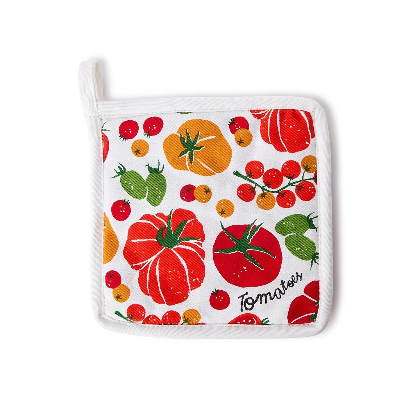 Garden Harvest Pot Holder and Oven Mitt Set
