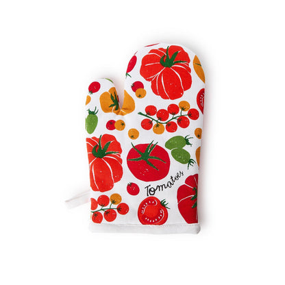 Garden Harvest Pot Holder and Oven Mitt Set