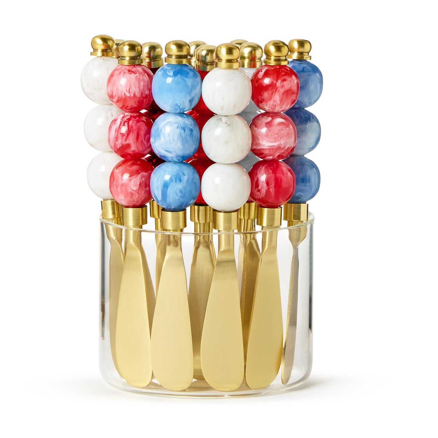 Red, White and Blue Resin Spreader