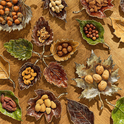 Golden Leaf Tray / Bowl (*Two Styles*)