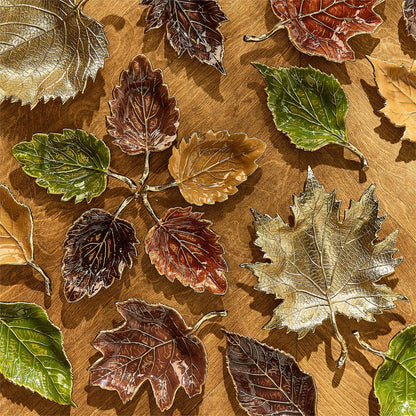 Golden Leaf Tray / Bowl (*Two Styles*)