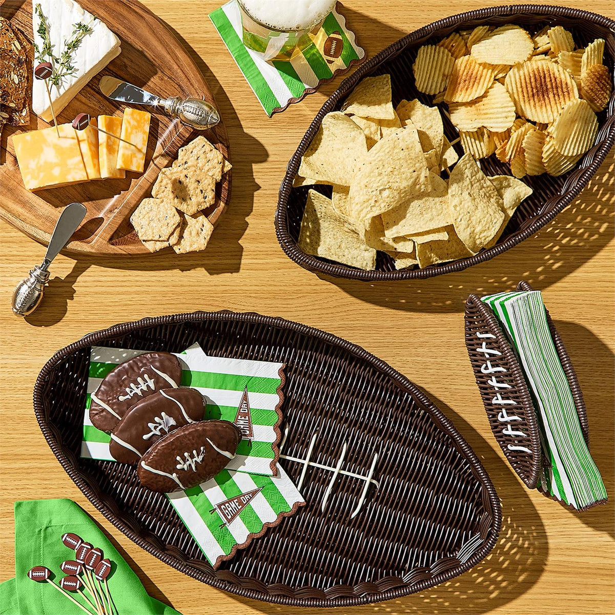 Game Day Football Napkin Holder
