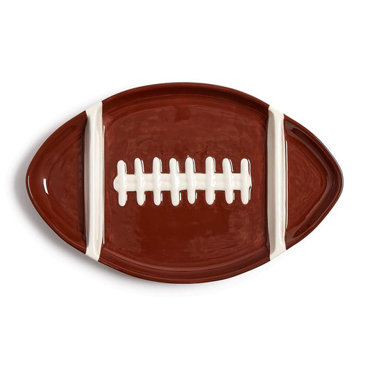 Football Sectional Serving Platter