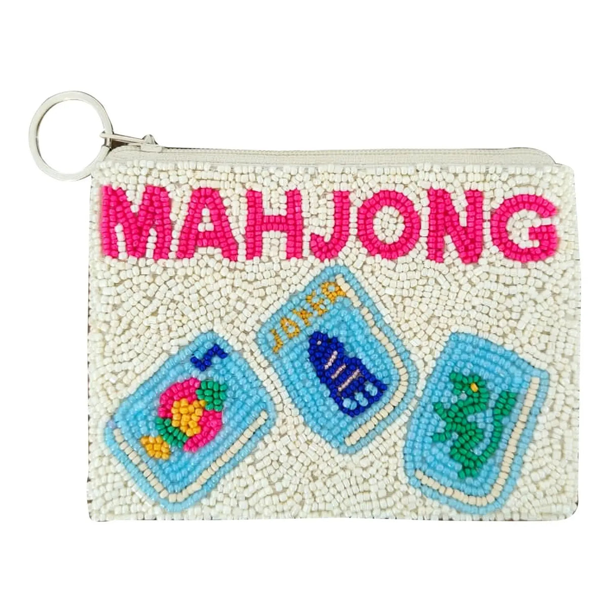 Mahjong + Tiles Coin Purse
