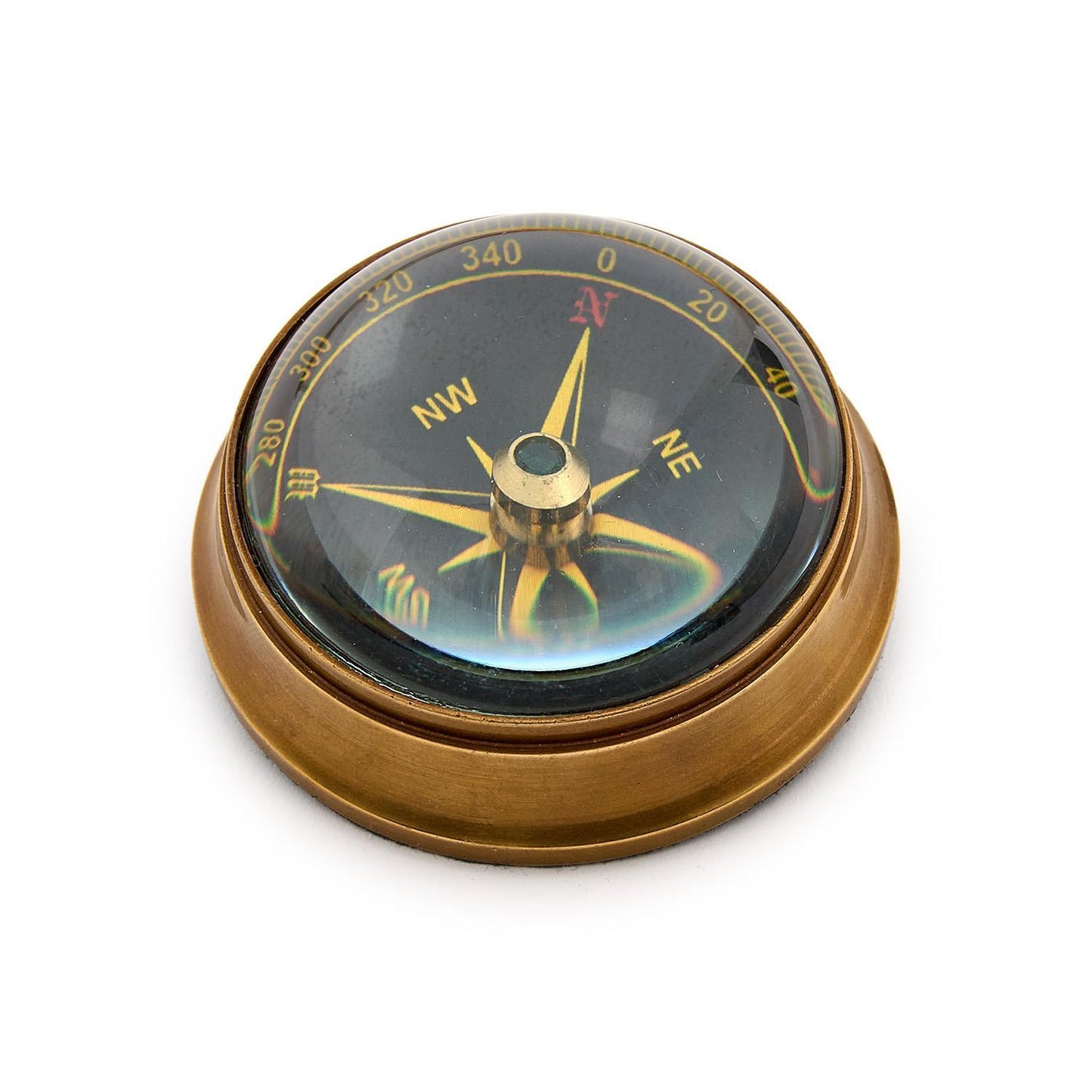 Find Your Path Desktop Compass / Paperweight