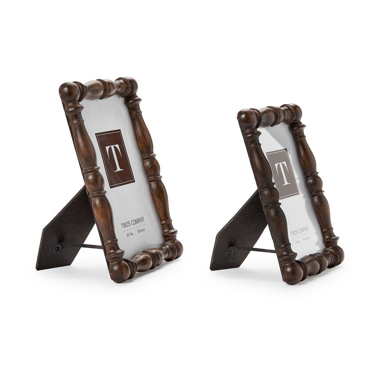 Spindle Faux Wood Photo Frame