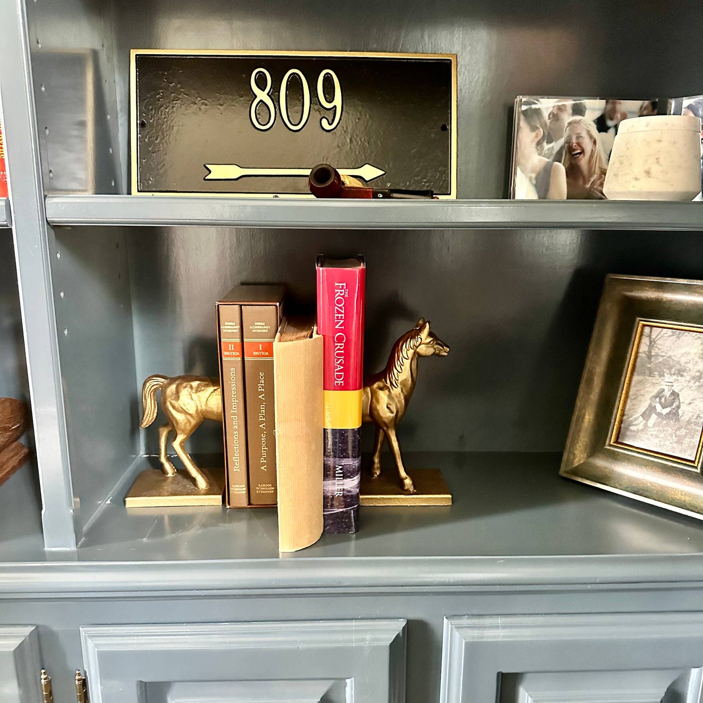 S/2, Iron Horse Decorative Bookend Set