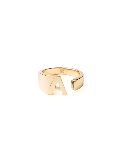 Luxe Sydney Initial Ring