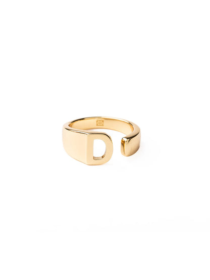 Luxe Sydney Initial Ring