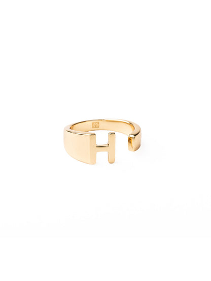 Luxe Sydney Initial Ring