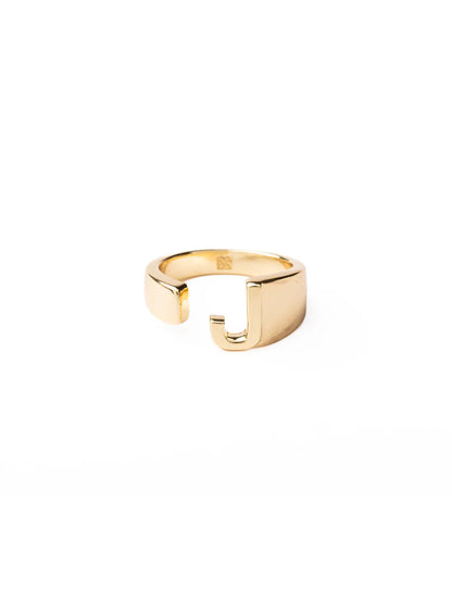 Luxe Sydney Initial Ring