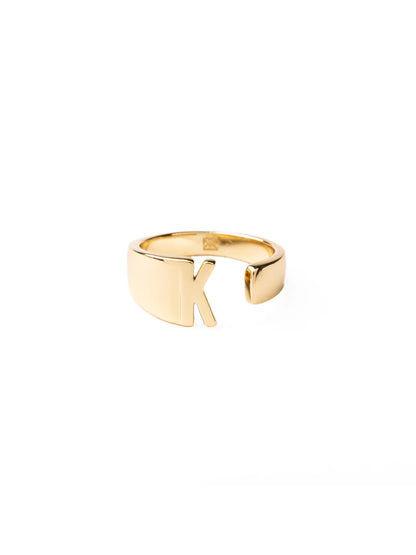 Luxe Sydney Initial Ring
