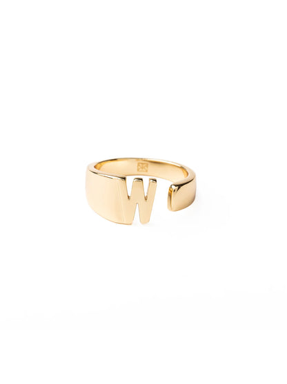 Luxe Sydney Initial Ring