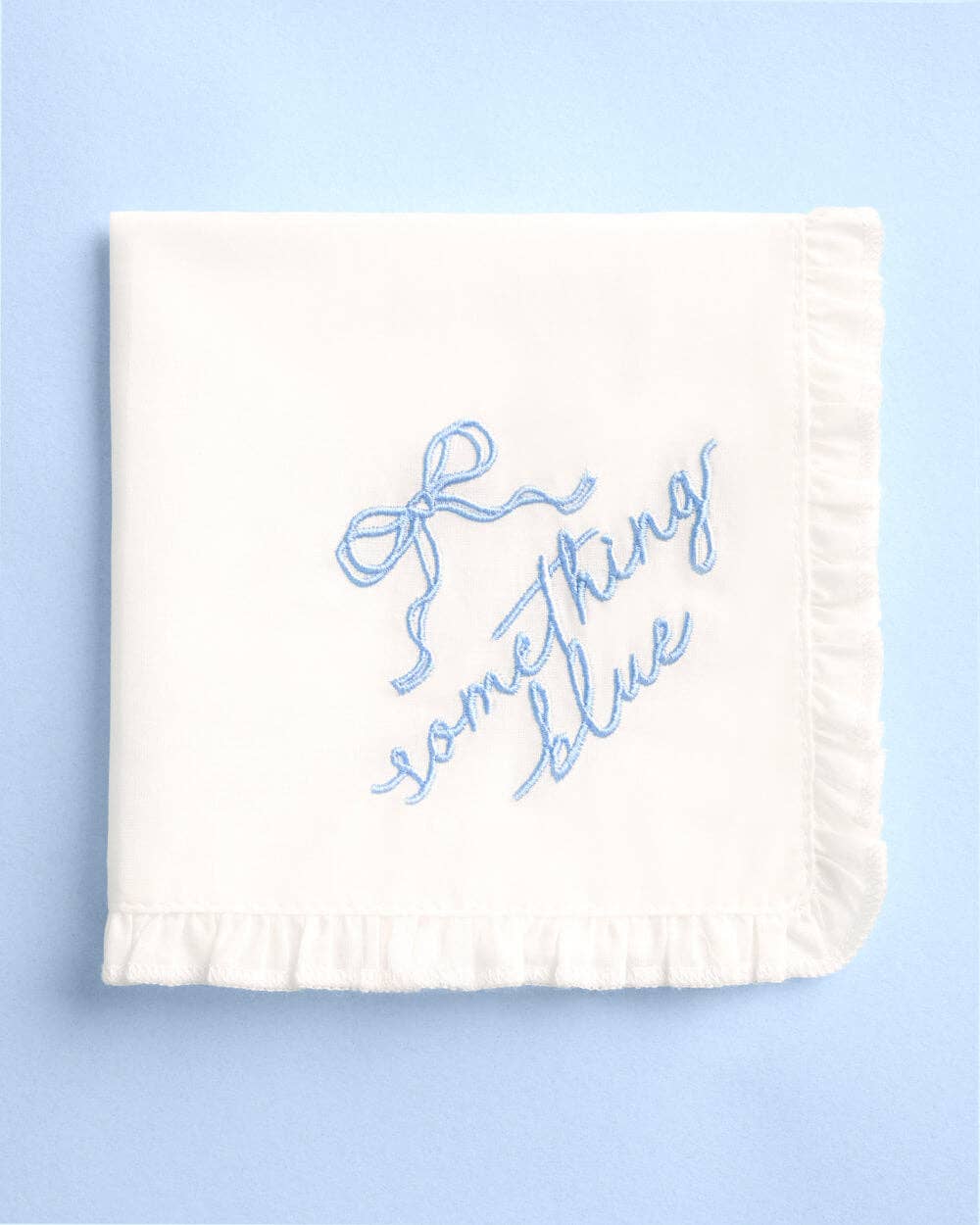 Something Blue Bridal Hanky