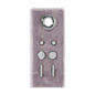 Silver Pavé Velvet Stud Gift Set