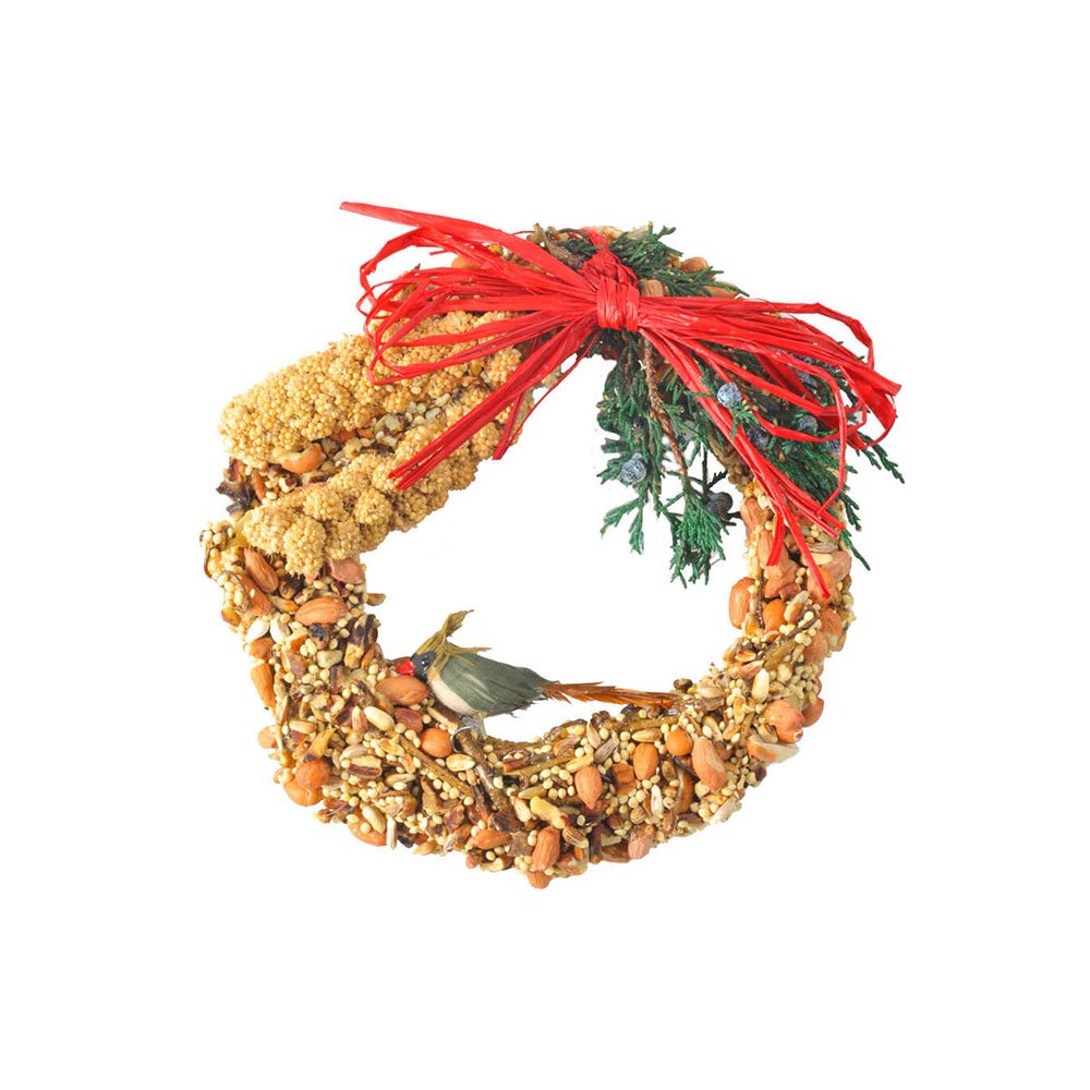 Rustic Wreath 6" Birdseed