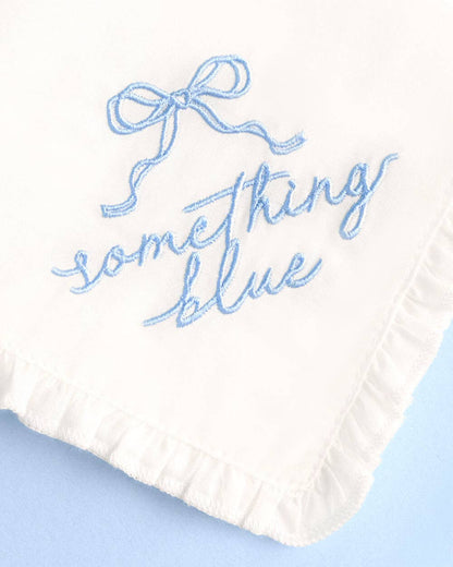Something Blue Bridal Hanky