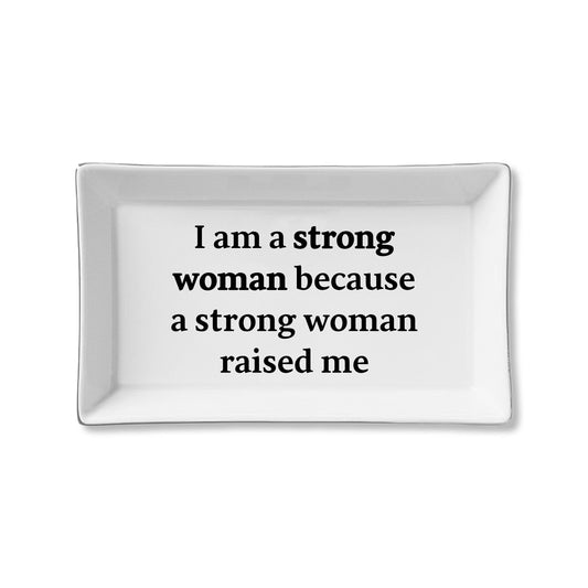 Strong Women Ceramic Tray