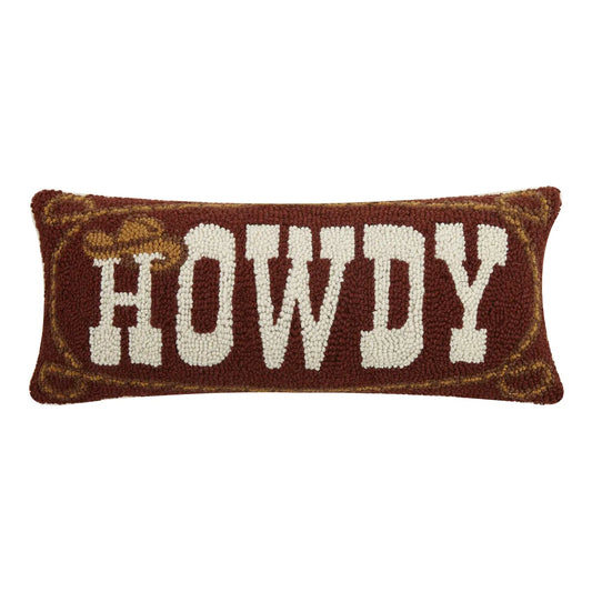 Howdy Cowboy Hook Pillow