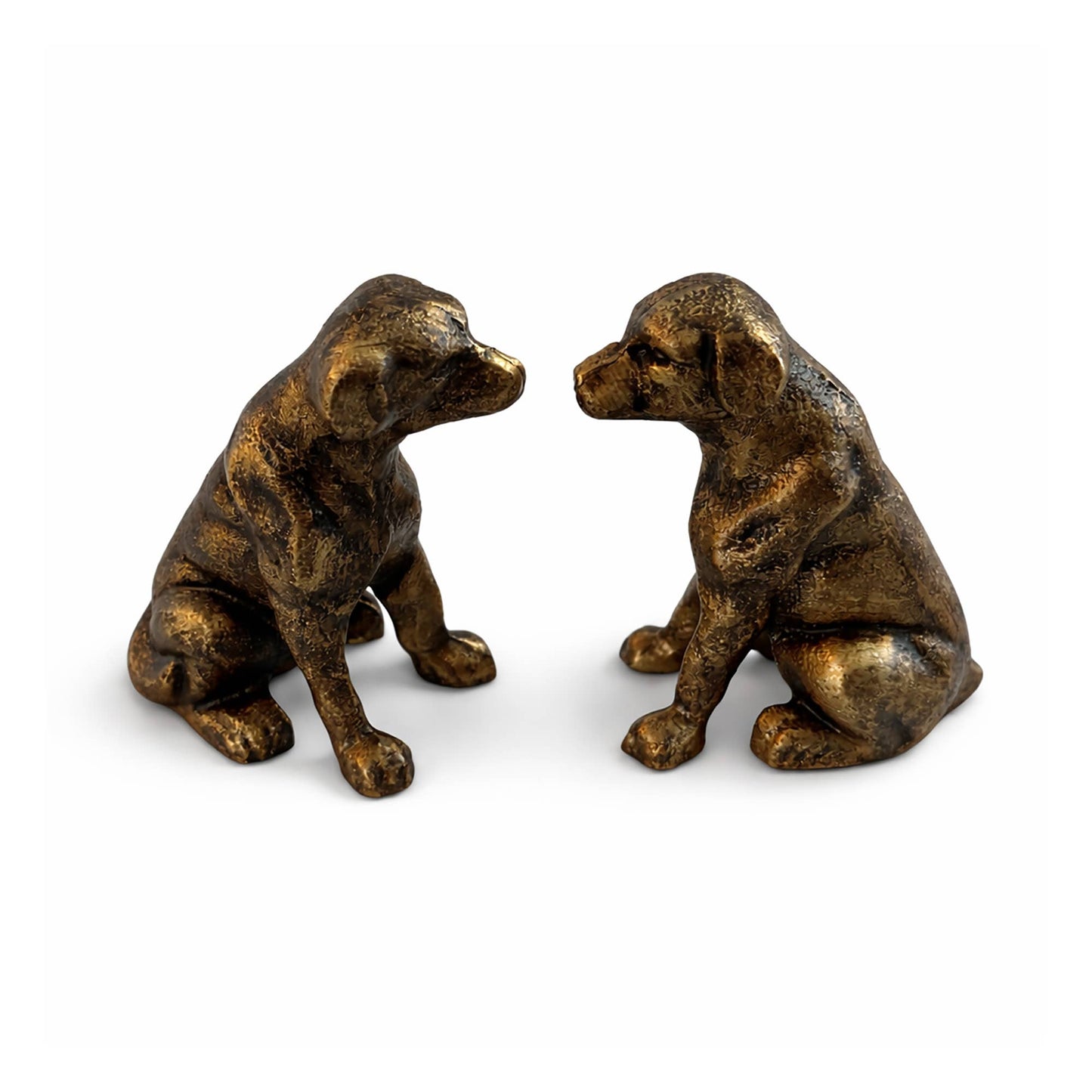 S/2, Iron Dog Decorative Bookend Set, Set of 2