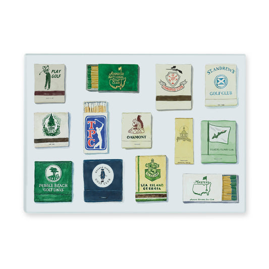 Golf Matches Cutting Board