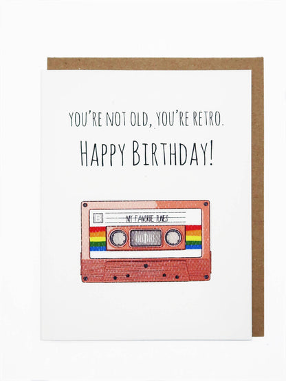 Retro Birthday Card