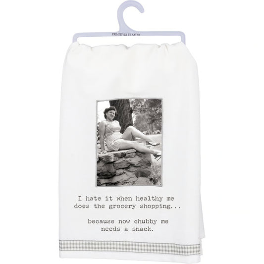 Now Chubby Me Needs A Snack Kitchen Towel