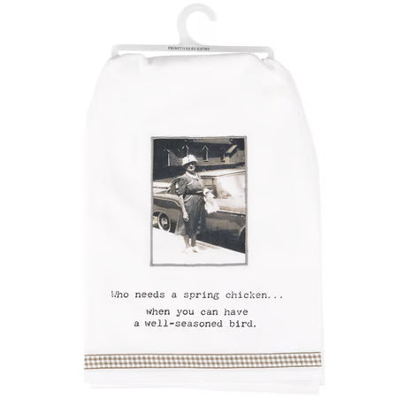 Spring Chicken Kitchen Towel