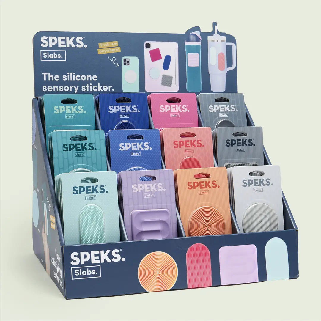 Speks. Slabs Silicone Sensory Sticker