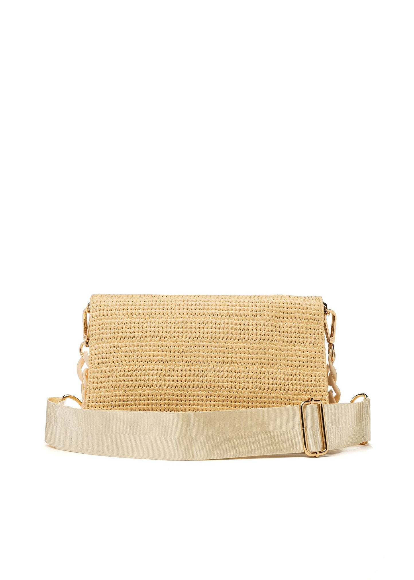 Lexi Drift Raffia Crossbody