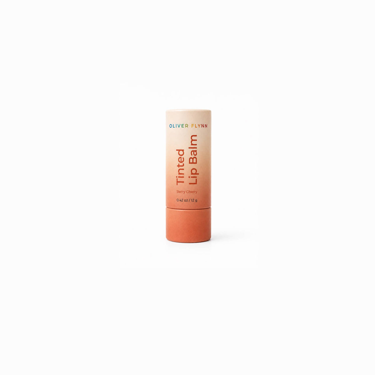 Berry Cherry Tinted Lip Balm kid- Friendly Paper Tube