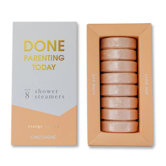 Done Parenting Today Shower Steamers, Orange Vanilla