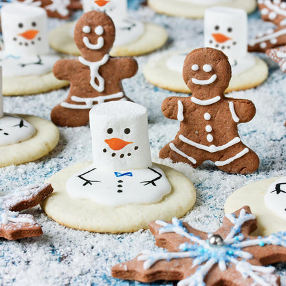 Snowman Marshmallow Candy in Gift Bag