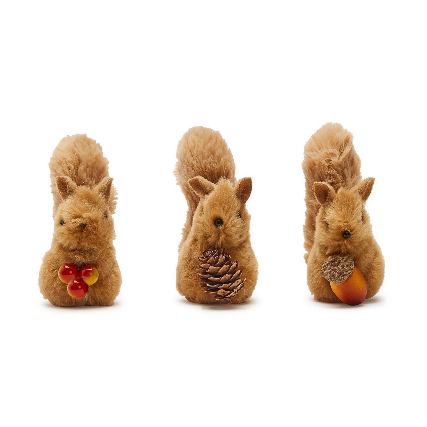 Festive Friends  Squirrel Clip On Ornament