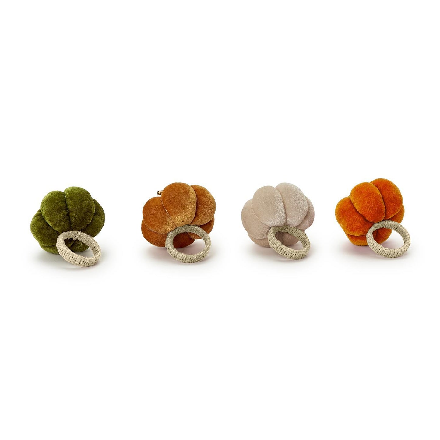 Velvet Pumpkin Napkin Ring