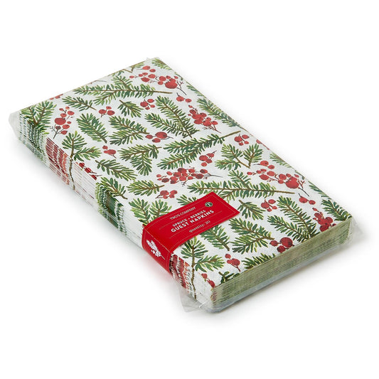 Merry Berry 3-Ply Paper Dinner Napkin / Guest Towel