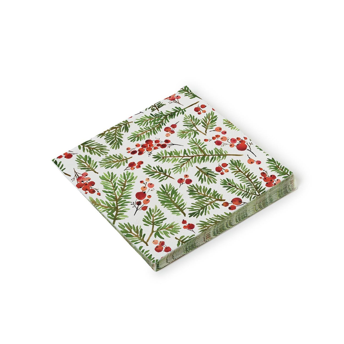 Merry Berry Paper Cocktail Napkin