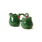 Holiday Holly Creamer and Sugar Set