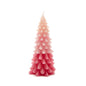 Ombré Christmas Tree Candle