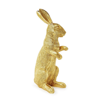 Golden Bunny Decor