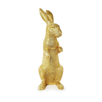 Golden Bunny Decor