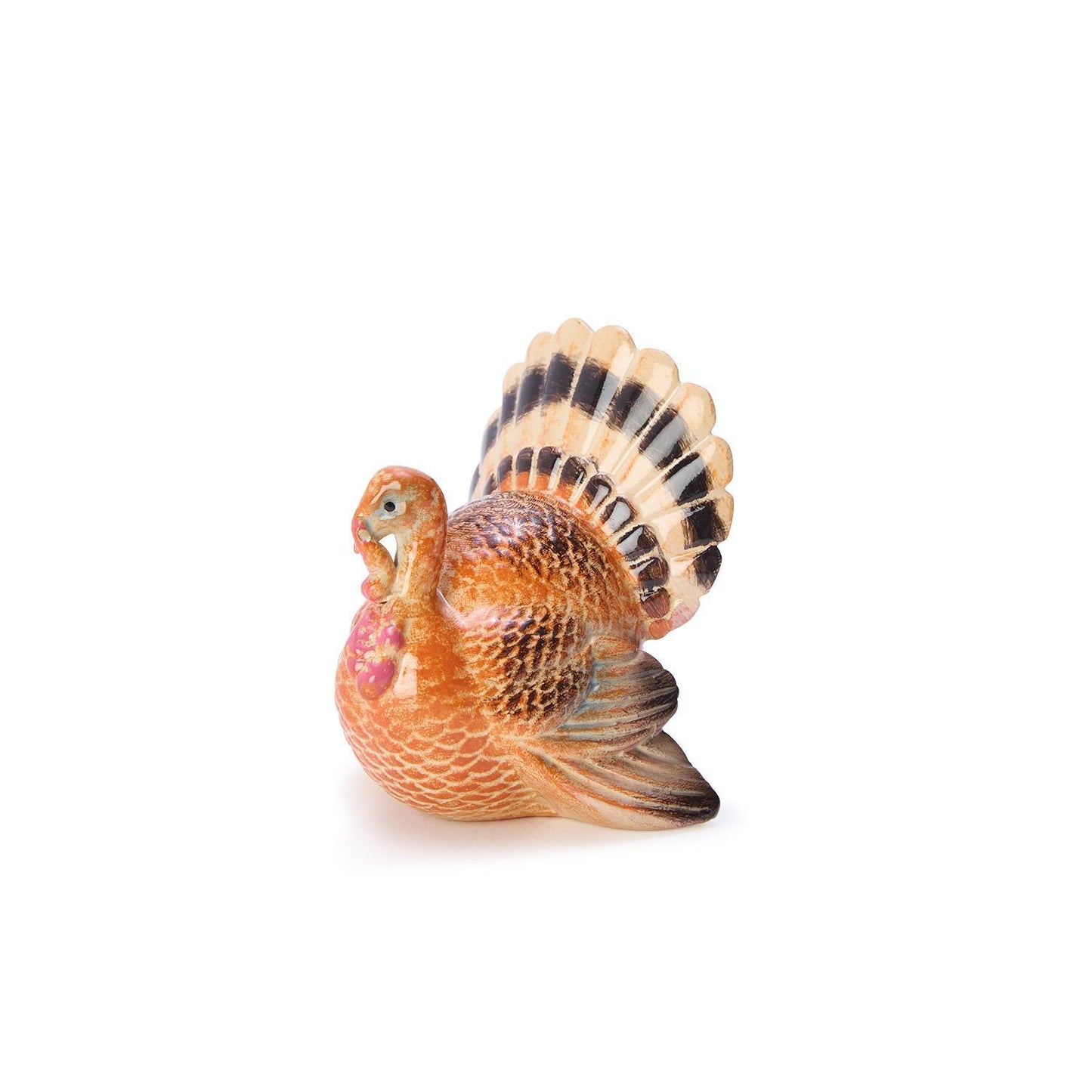 Hand-Painted Turkey Figurine